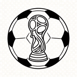 2026世界杯比赛结果网站logo，绿色足球标志